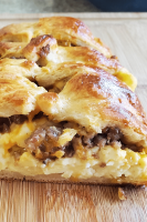 Crescent Roll Egg Bake Recipe - My Heavenly Recipes image