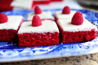 Easy Red Velvet Sheet Cake - How to Make Red Velvet Shee… image