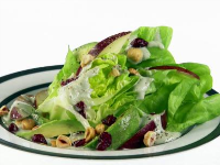 Butter Lettuce Salad with Gorgonzola and Pear Dressing ... image