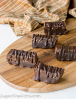 Low Carb Keto Chocolate Protein Bars (Nut ... - Sugar-Free Mom image