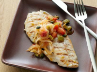 Grilled Snapper Vera Cruz Recipe | Bobby Flay | Food Network image
