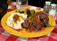 Hamburger Steak Recipe : Taste of Southern image