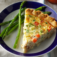 Crab Quiche Recipe: How to Make It - Taste of Home image