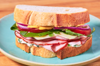 Best Ham Sandwich Recipe - How To Make Ham Sandwich image
