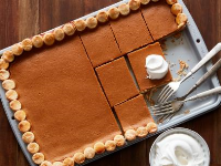 Pumpkin Pie in a Sheet Pan Recipe | Food Network Kitche… image