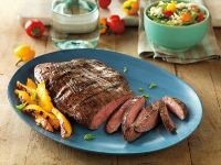 Balsamic Marinated Flank Steak Recipe | Food Network image