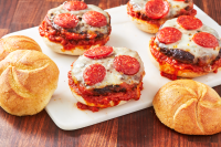 Best Pizza Burgers Recipe - Best Burger Recipes - Delish.c… image