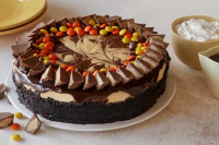 Over-the-Top Reese's Cheesecake Recipe | Food Network ... image