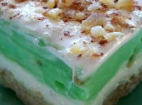 Pistachio Pudding Dessert | Just A Pinch Recipes image