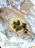 Easy Grilled Fish Fillet in Foil Packets - Skinnytaste image