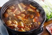 Cranberry Sauerkraut Meatballs Recipe: How to Make It image