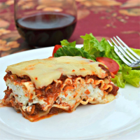 Classic and Simple Meat Lasagna Recipe | Allrecipes image