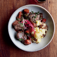 Pinot Noir-Braised Pot Roast with Root Vegetables Recipe ... image
