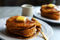 Fluffy Pumpkin Pancakes Recipe - NYT Cooking image
