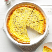 Three-Cheese Quiche Recipe: How to Make It image