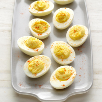 Easy Deviled Eggs Recipe: How to Make It - Taste of Home image