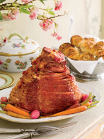Glazed Spiral-Cut Holiday Ham Recipe | Southern Living image