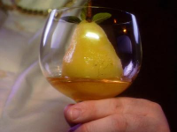 Vanilla Poached Pears Recipe | Alton Brown | Food Network image