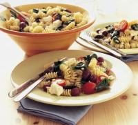 Greek pasta salad recipe | BBC Good Food image