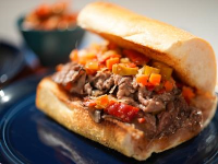 Easy Beef French Dip with Quick au Jus Recipe - Food Network image