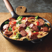 SMOKED SAUSAGE AND EGG NOODLES RECIPES