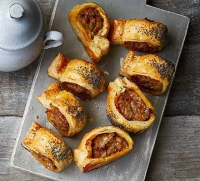 SAUSAGE ROLLS PUFF PASTRY RECIPES