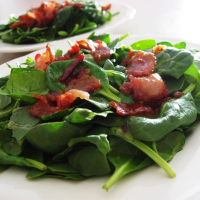 HOT BACON DRESSING FOR SPINACH SALAD RECIPES