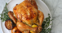 Lemon and Herb Roast Chicken Recipe - PureWow image