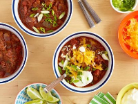 Pat's Famous Beef and Pork Chili Recipe - Food Network image