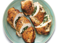 Spinach and Feta Stuffed Chicken Breasts Recipe | Cooking ... image