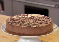 Chocolate Espresso Cheesecake with Ganache Recipe | Ina ... image