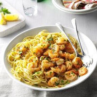 Garlic Lemon Shrimp Recipe: How to Make It - Taste of Home image