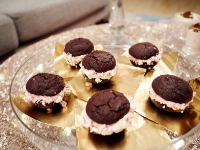 Peppermint Patty Sandwich Cookies Recipe | Giada De ... image