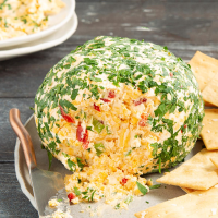 Pimiento Cheese Ball Recipe: How to Make It - Taste of Home image