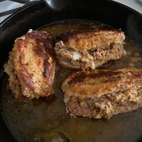 RECIPE FOR STUFFED PORK CHOPS WITH RICE RECIPES