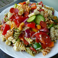 Pasta Salad with Homemade Dressing Recipe | Allrecipes image