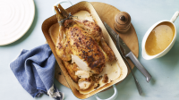 Roast chicken with sage and onion stuffing recipe - BBC Fo… image