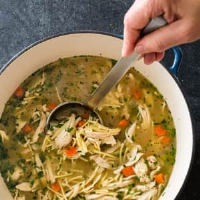 Old-Fashioned Chicken Noodle Soup | Cook's Country image