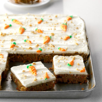 Carrot Sheet Cake Recipe: How to Make It - tasteofhome.com image
