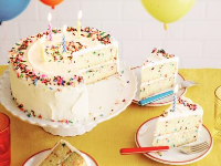 Fluffy Confetti Birthday Cake Recipe | Food Network ... image