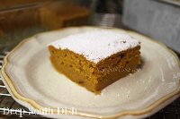Deep South Dish: Old-Fashioned Baked Pumpkin Pudding image