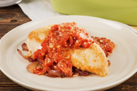 Easy Tomato Baked Boneless Chicken Breast - My Food and ... image