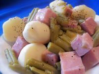 Ham, Green Beans and Potatoes (Crock Pot) Recipe - … image