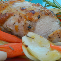 Marmalade Glazed Pork Roast Recipe | Allrecipes image