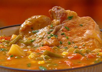 Grandma Neely's Fried Pork Chop Vegetable Soup Recipe ... image