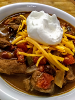 Slow-Cooked Stew Meat Chili Recipe | Allrecipes image