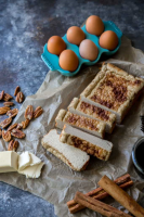 (1g Carb) THREE Ingredient KETO Egg Loaf Recipe - KetoConnect image