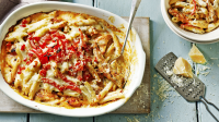 Chicken pasta bake recipe - BBC Food image