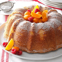 Sour Cream Pound Cake Recipe: How to Make It - Taste of Home image