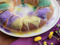 King Cake Recipe | Valerie Bertinelli | Food Network image